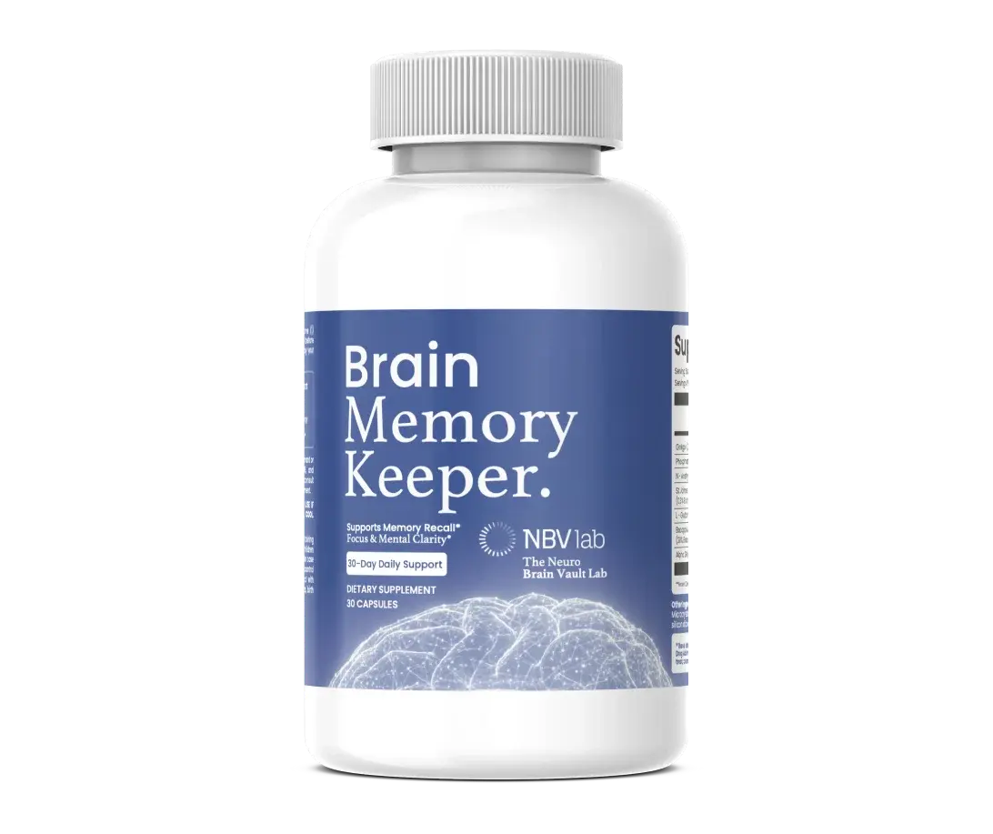 Brain Memory Keeper Natural Wellness Supplement